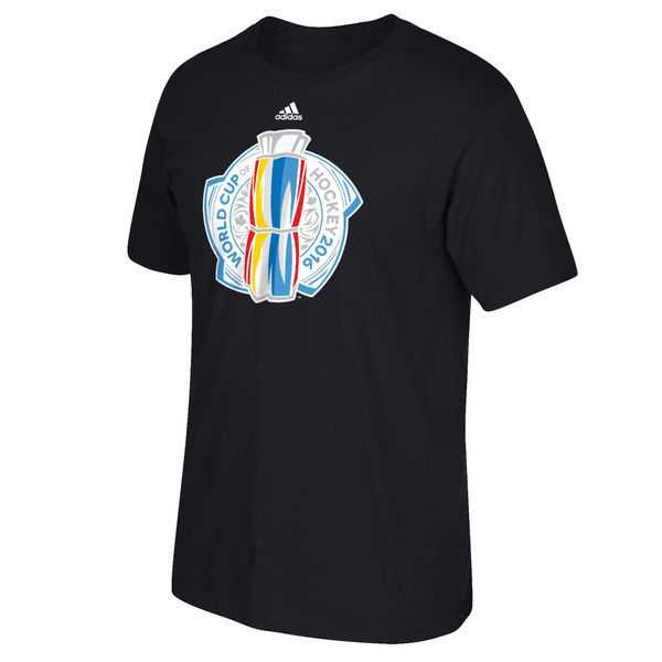 2016 World Cup of Hockey Primary Logo WEM T-Shirt - Black,We sell and wholesale 2016 World Cup of Hockey Primary Logo WEM T-Shirt - Black on line form chian!